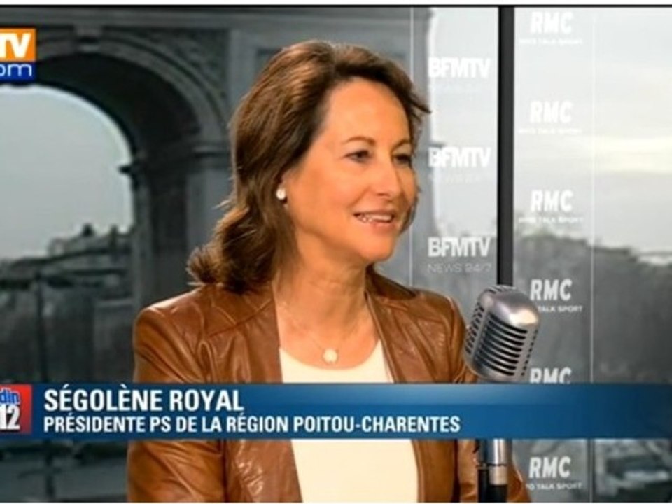 Ségolène Royal invitée de "Bourdin 2012"