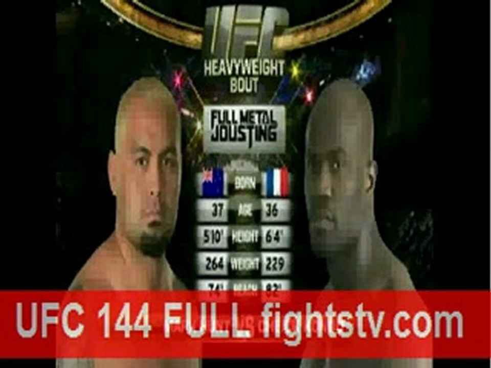 Cheick Kongo vs Mark Hunt fight video