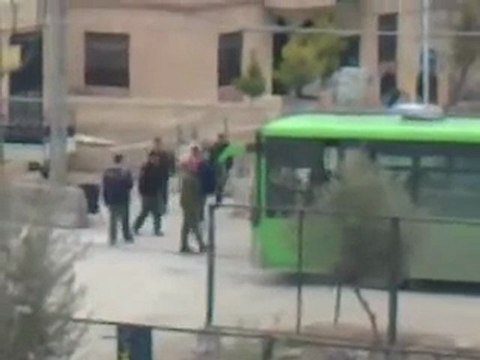 فري برس معضمية الشام انتشار الميليشيات الاسدية 24 2 2012