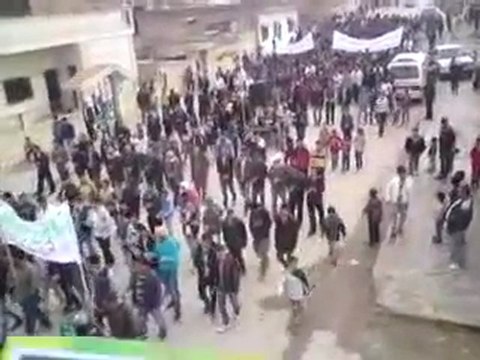 فري برس احرار الدرباسية ـ سننتفض لأجلك بابا عمرو 24 2 2012 ج1