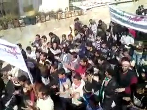 فري برس حماه المحتلة قرية التويني جمعة سننتفض لأجلك بابا عمرو 24 2 2012