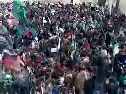 فري برس دير الزور الشحيل مظاهرة جمعة لأجلك بابا عمرو 24 2 2012