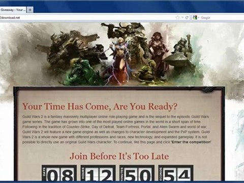 Guild Wars 2 Beta Code