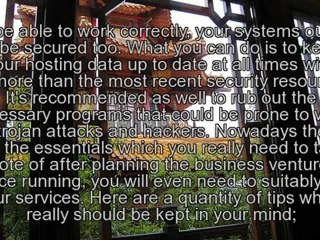 Several Things To Note When You're Initiating A New Web Hosting E-Business