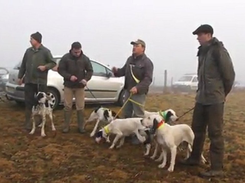 Brevet de chasse sur lievre chez les LALANDES en AVEYRON Mr BENAZET 2eme partie