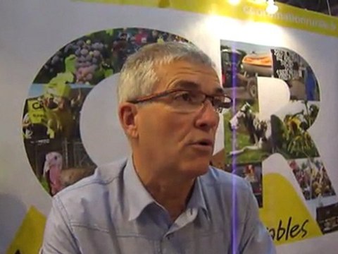 Salon de l'agriculture 2012 : Bernard Lannes, président de la Coordination Rurale, sa position sur les semnces de fermières