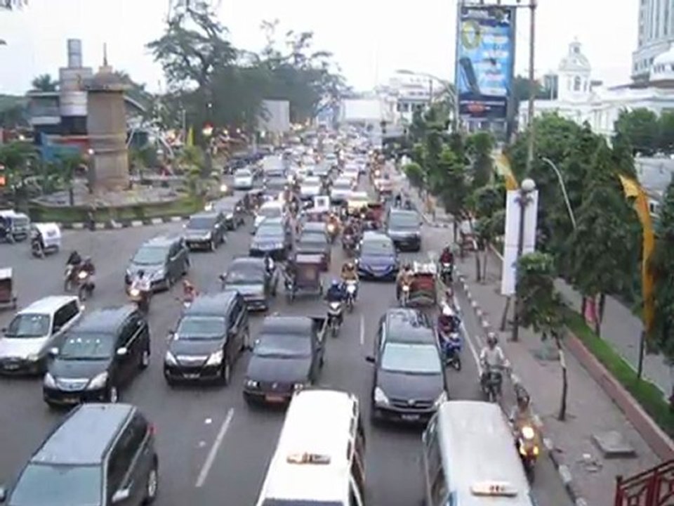 Indonesien Verkehr-Medan 1