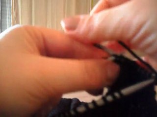 Torsades au tricot