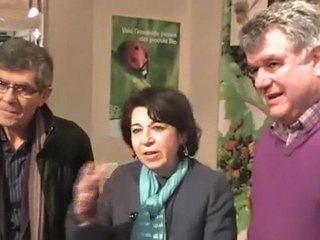 Remise du parrainage du maire de SADIRAC à Corinne LEPAGE