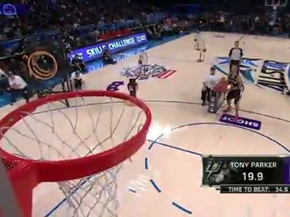 Taco belle skills challenge : Tony Parker's Final Round