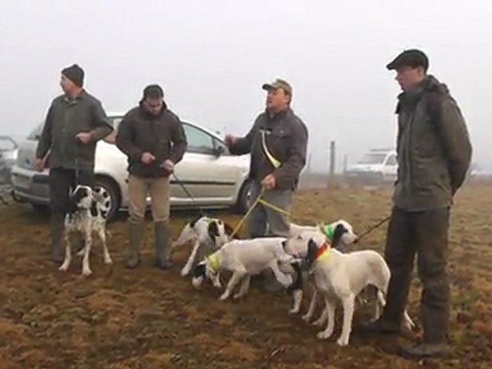 Brevet de chasse sur lievre chez les LALANDES en AVEYRON Mr BENAZET 2eme partie