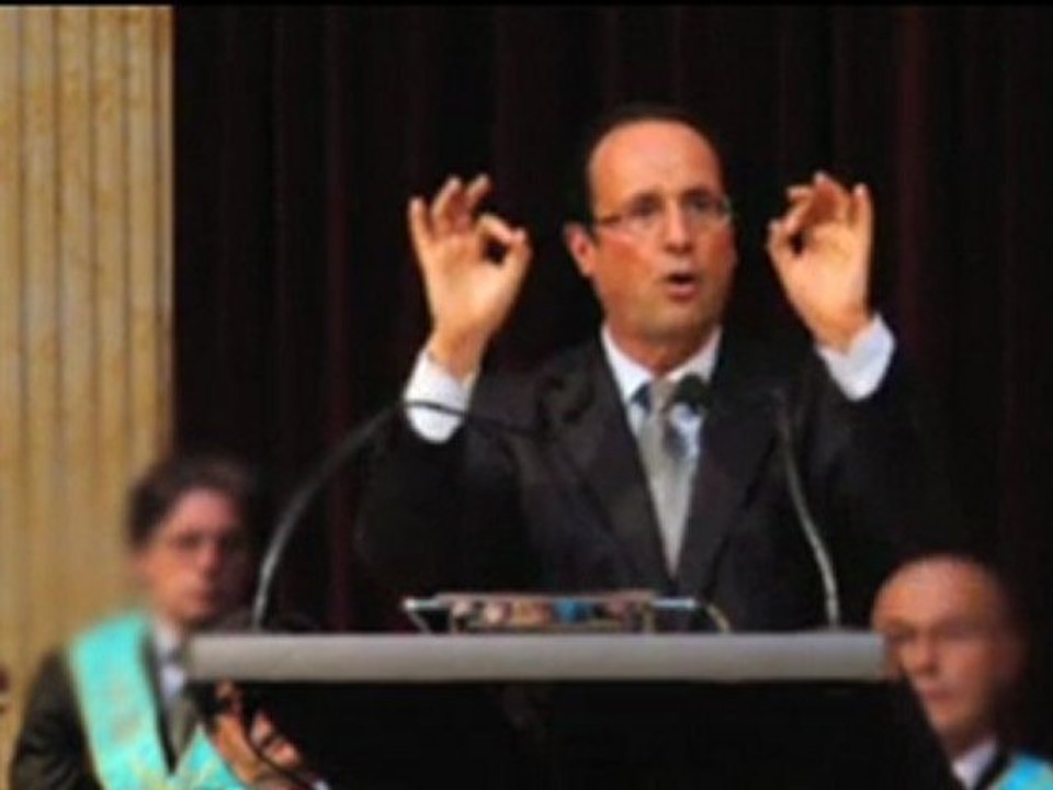 Les Grands Echanges 2012 : françois hollande - grand orient de france - Élection présidentielle française de 2012 - 22 avril et 6 mai 2012