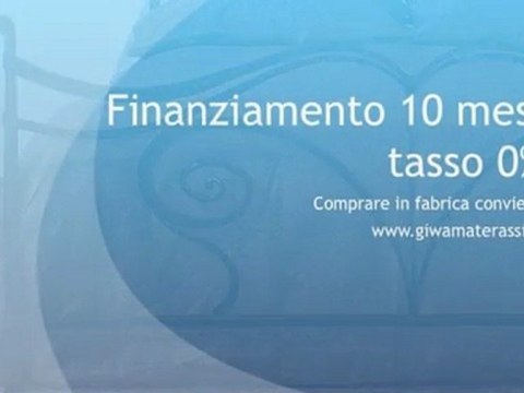 Cosatto letto matrimoniale in ferro battuto modello Moldava