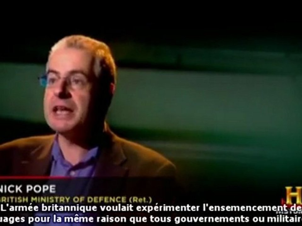 History Channel expose la Guerre Climatique ! (Chemtrails - HAARP)