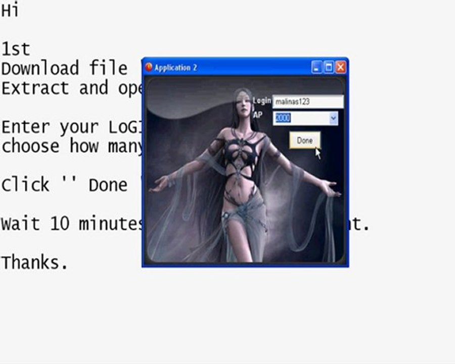 AP Generatr [Shaiya, Last Chaos etc]