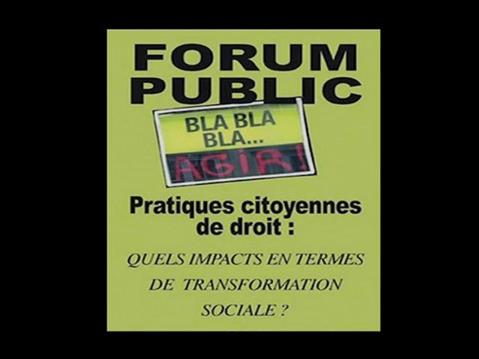 Jean-Claude Mas - introduction du Forum