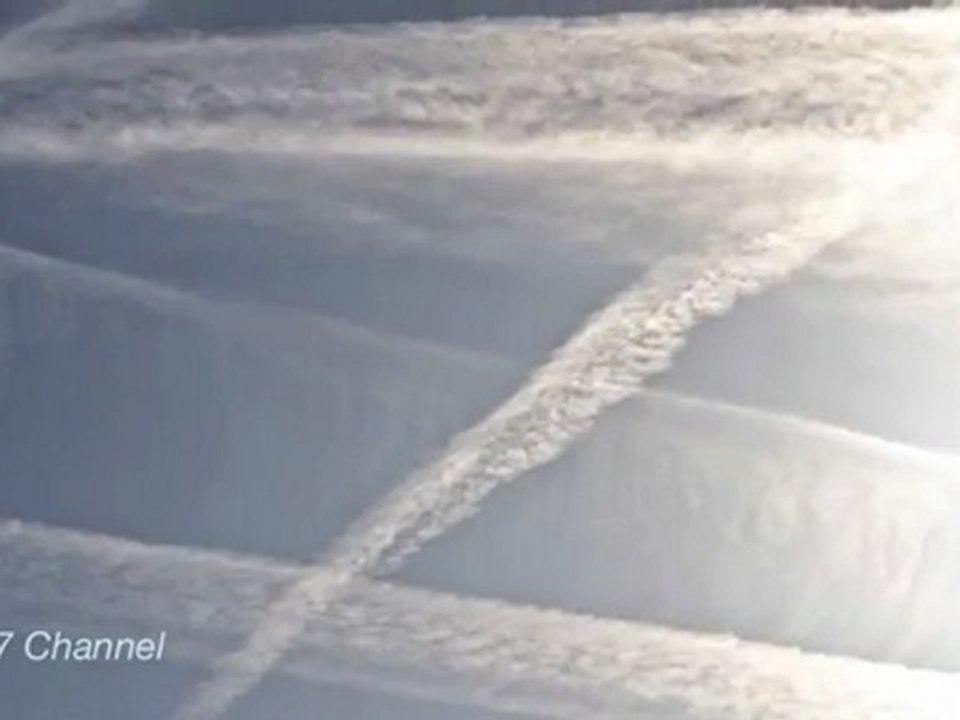 Horrific Chemtrails Day On France