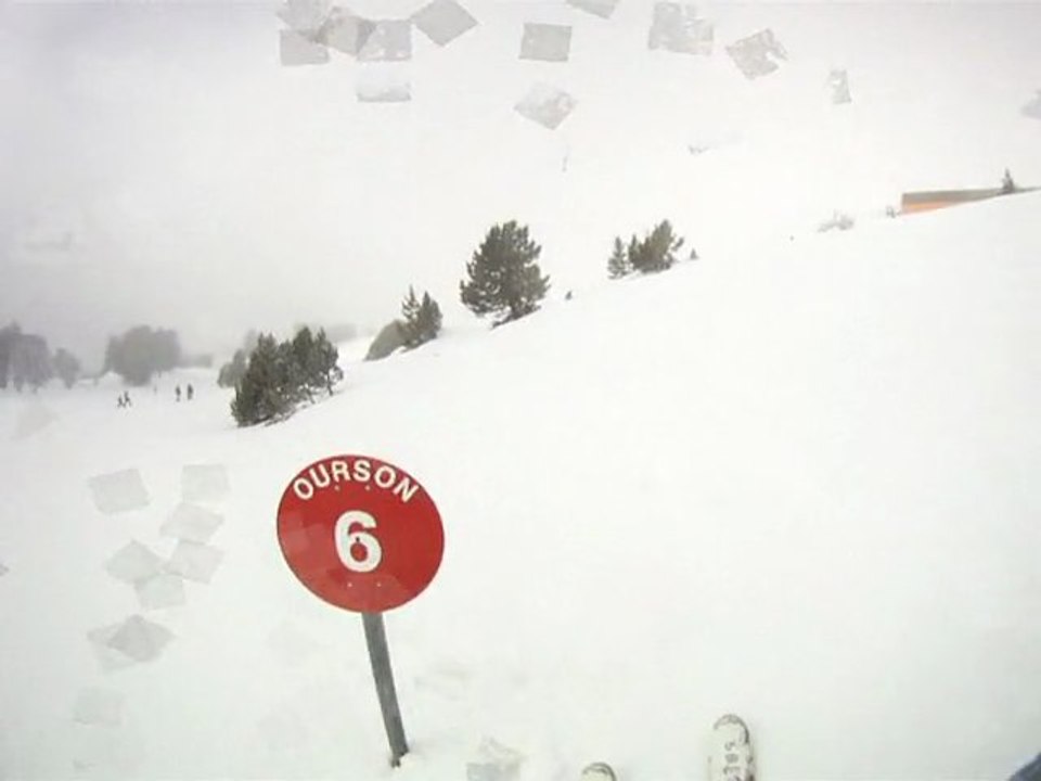 Ski chamrousse 19 fevrier 2012