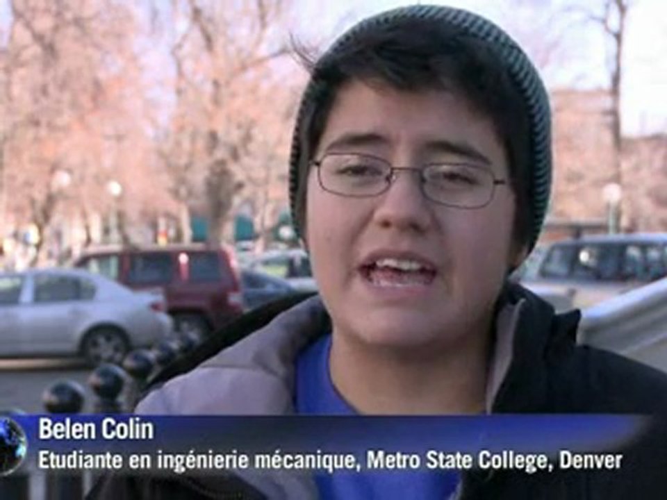 Belen Colin, Etudiante en Ingénierie mécanique, Metro Stage College,Denver