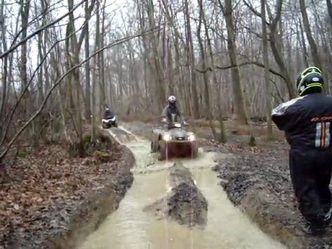 balade en quad dans l'oise