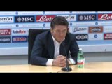 Napoli -  Walter Mazzarri e la sfida al San Paolo contro l'Inter (25.02.12)