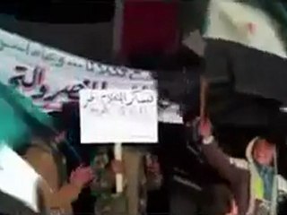 فري برس   حمص الرستن مظاهرة مسائية 24 2 2012