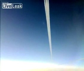 chemtrail vue d'avion
