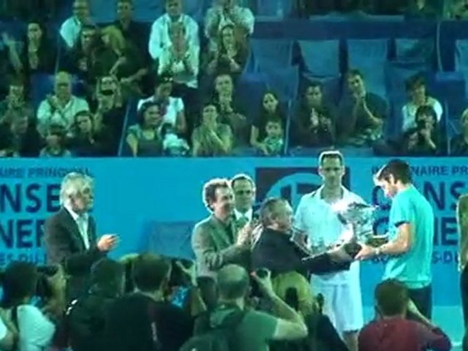 Remise des trophées de l'Open 13