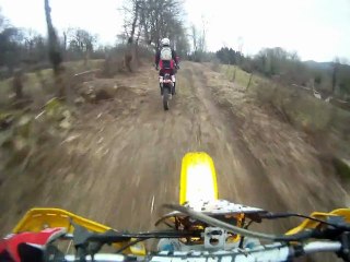 Ballade enduro entre pote dans le revermont