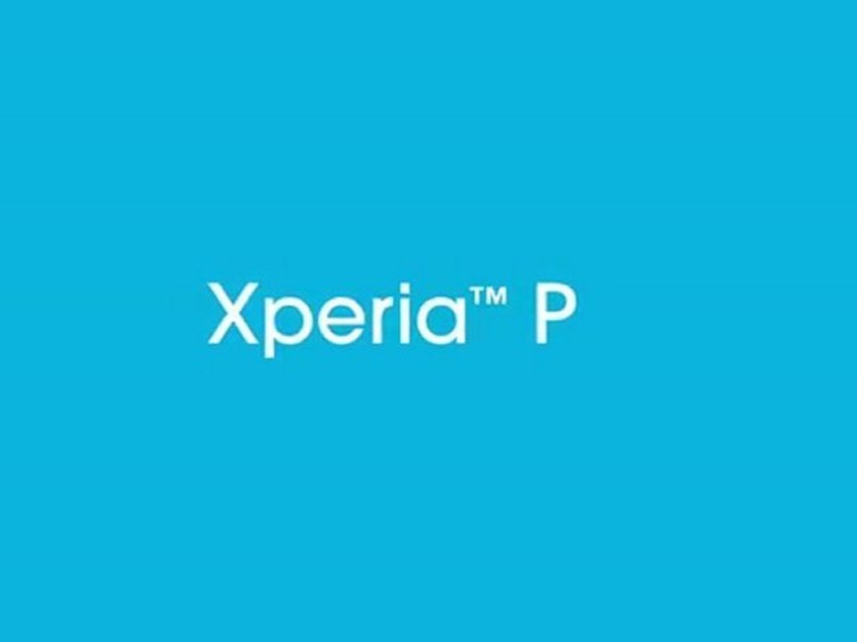 Sony Xperia P - Experience bright