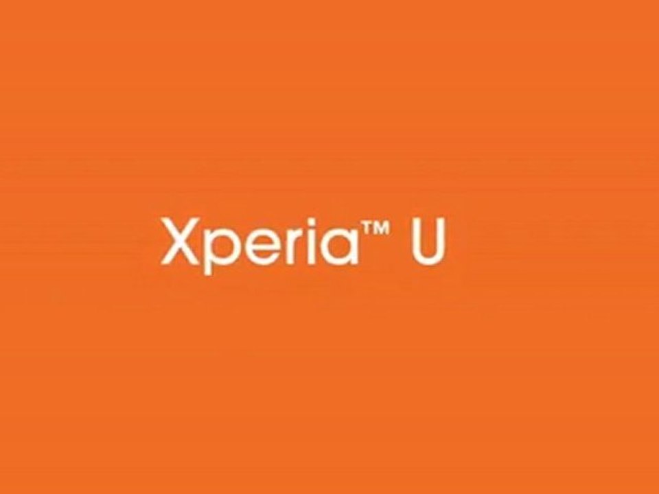Sony Xperia U - Powerful and personal