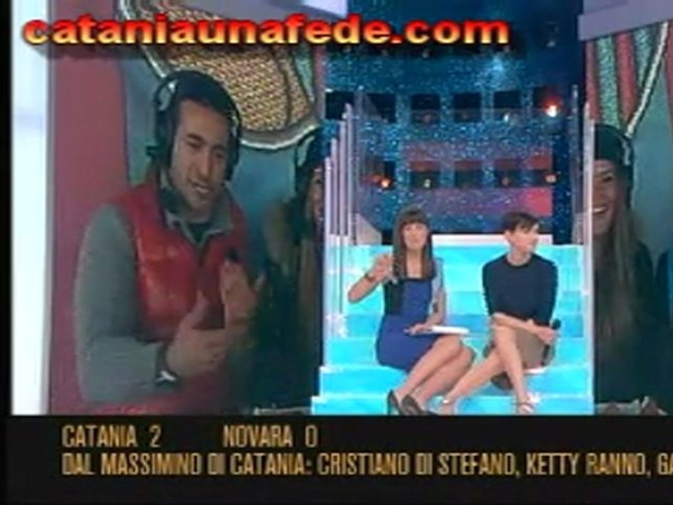 Catania-Novara a "Quelli che il Calcio"