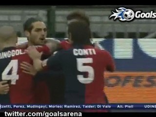 أهداف مباراة كالياري وليتشي1-2