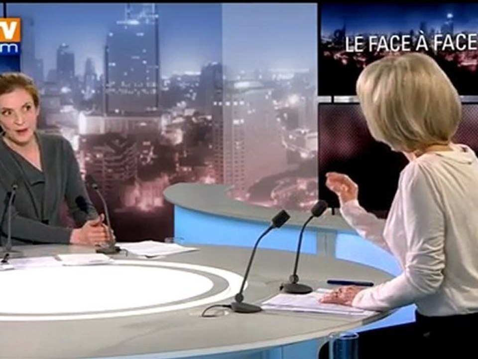BFMTV 2012 : Nathalie Kosciusko-Morizet face à Elisabeth Guigou