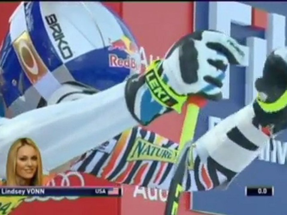 Super G - Vonn kurz vor Gesamtsieg