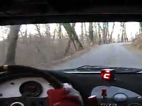 Rallye des Thermes 2012 Es1 - 7ème temps scratch - Lamouret/Delpech Saxo F2/13