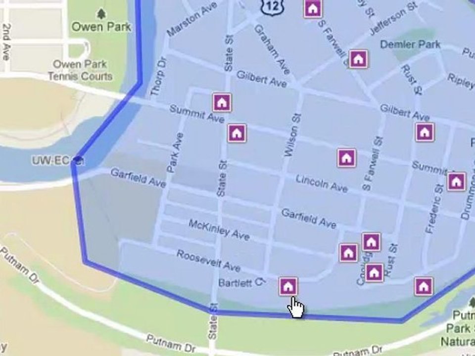 Eau Claire WI Real Estate What Is A Map Search