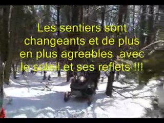 Une de nos traditionnelles après midi de moto neige du 26 fevrier 2012