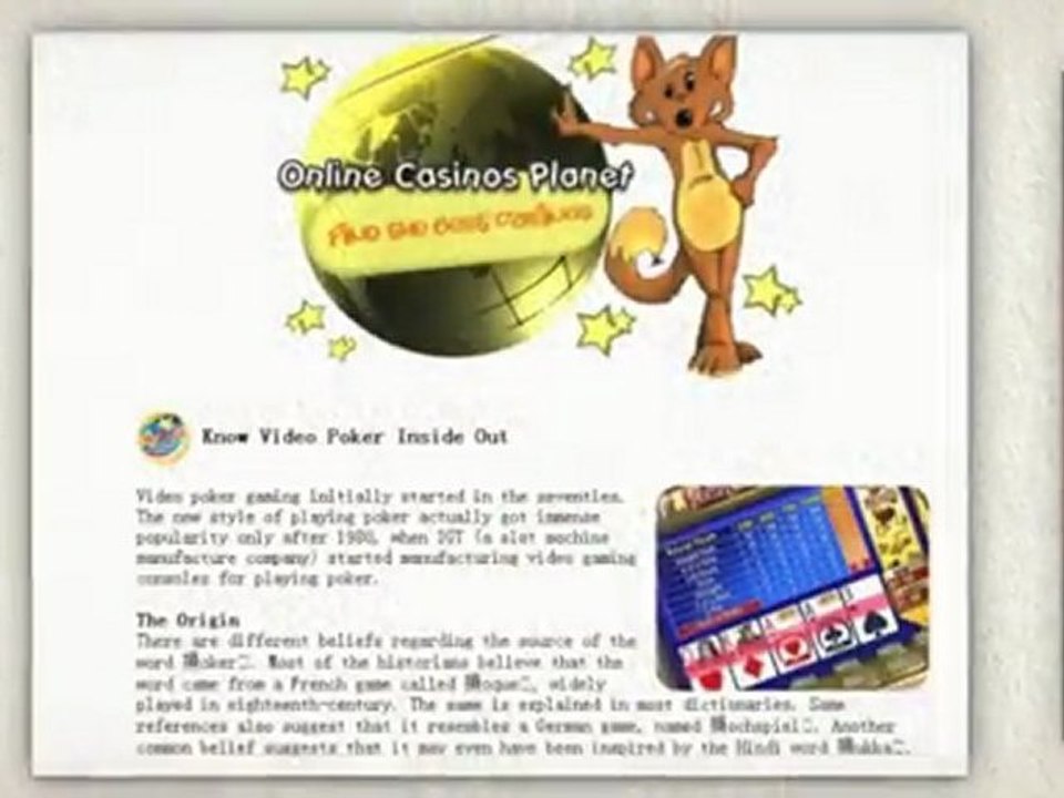 Online Casinos Planet Official Website