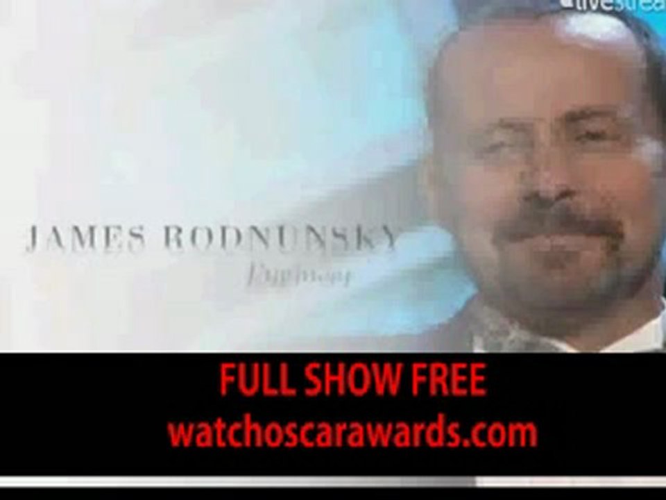 Oscars 2012 Tribute to dead