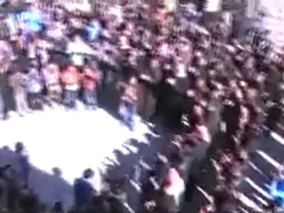 فري برس حماة المحتلة مورك مظاهرة حاشدة رفضاً للدستور 26 2 2012