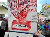 فري برس حماة المحتلة كفرزيتا مظهر من مظاهر الاستفتاء في المدينة على الدستور 26 2 2012