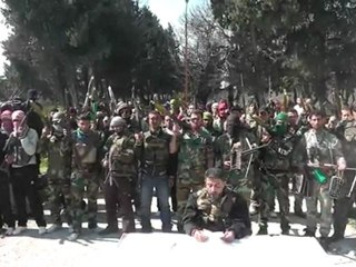 فري برس تشكيل كتيبة مصعب بن عمير بسهل الغاب 26 2 2012