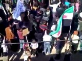 فري برس ادلب ناحية سنجار مظاهرة يوم الأحد رفضا للدستور 26 2 2012