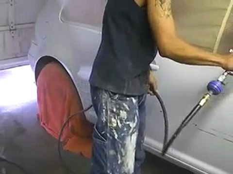 Painting 2001 Golf. Learn How To Paint Cars Go To- learnautobodyandpaint.com