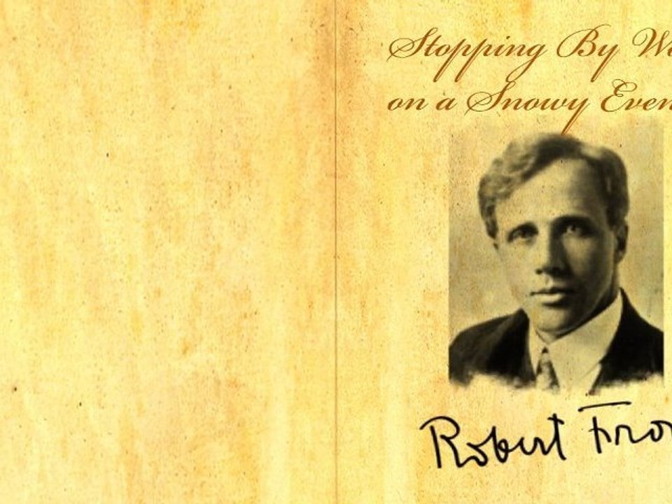 Stopping by Woods on a Snowy Evening by Robert Frost (Poetry Reading)