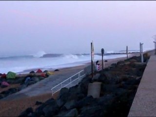 Lundi 27 Février  surf report vidéo de 07h45
