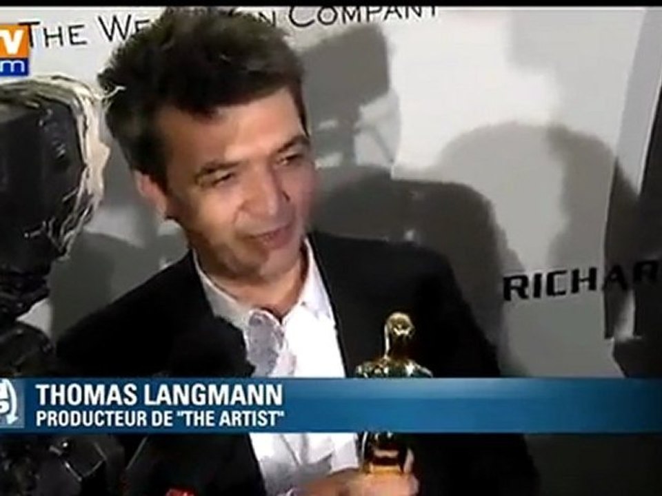Thomas Langmann sur BFMTV : "victoire collective" de The Artist