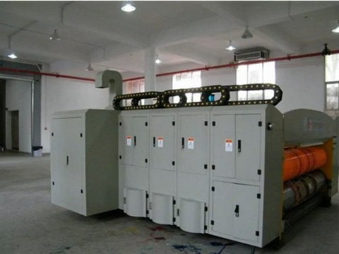 high speed flexo printing slotting machine