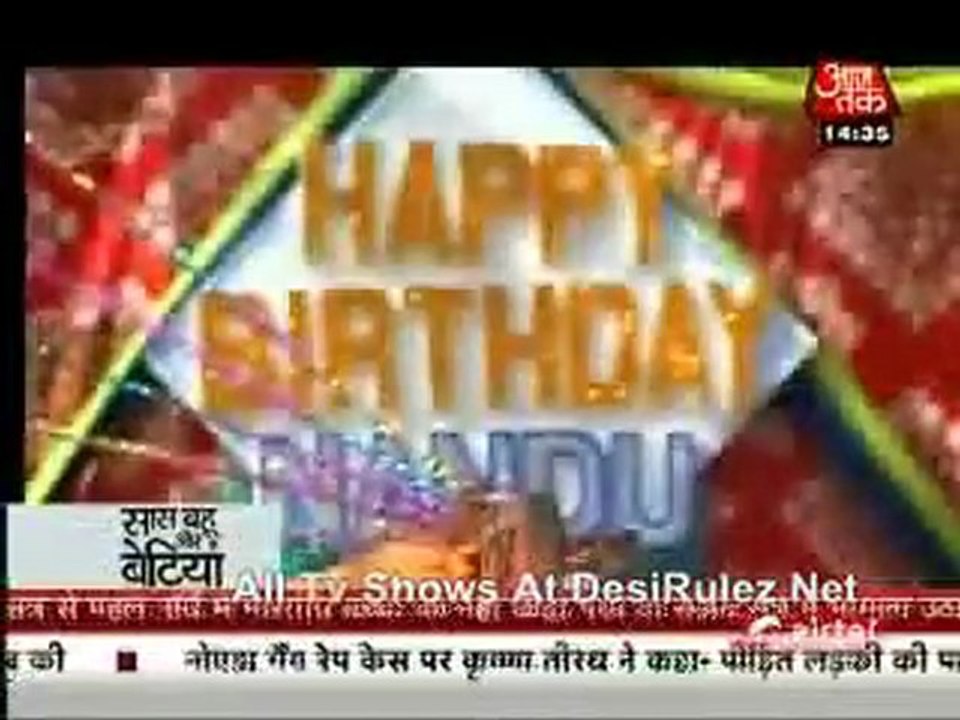 Saas Bahu Aur Betiyan 27th February 2012pt1